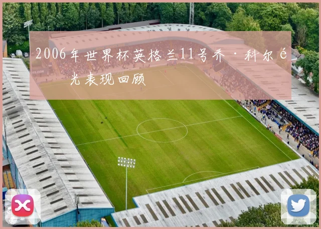 2006年世界杯英格兰11号乔·科尔高光表现回顾