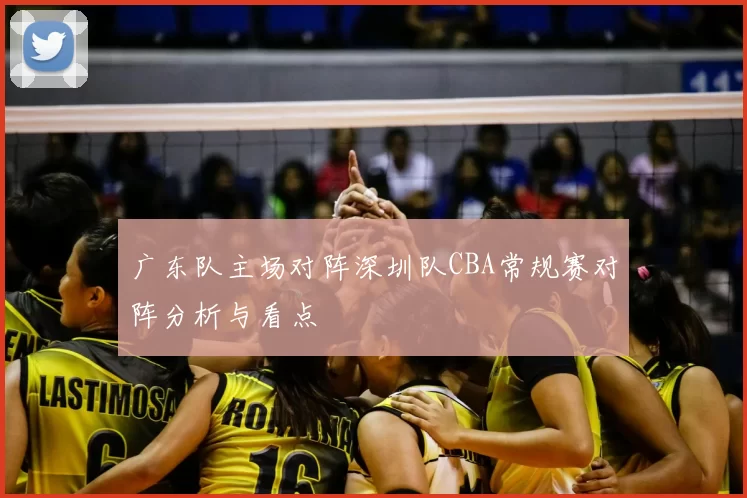 广东队主场对阵深圳队CBA常规赛对阵分析与看点