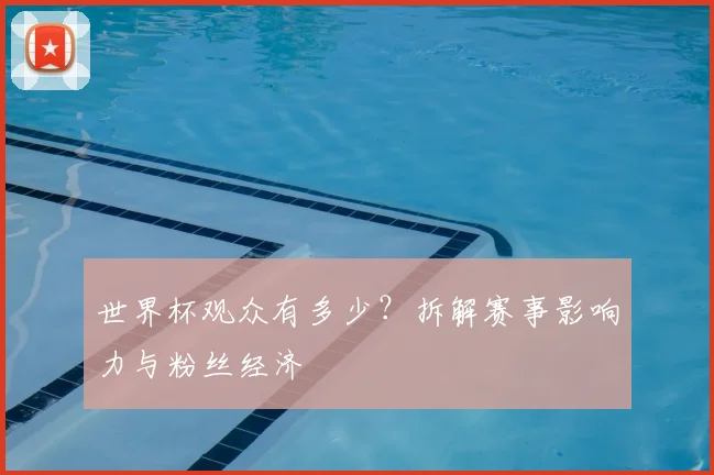 世界杯观众有多少?拆解赛事影响力与粉丝经济