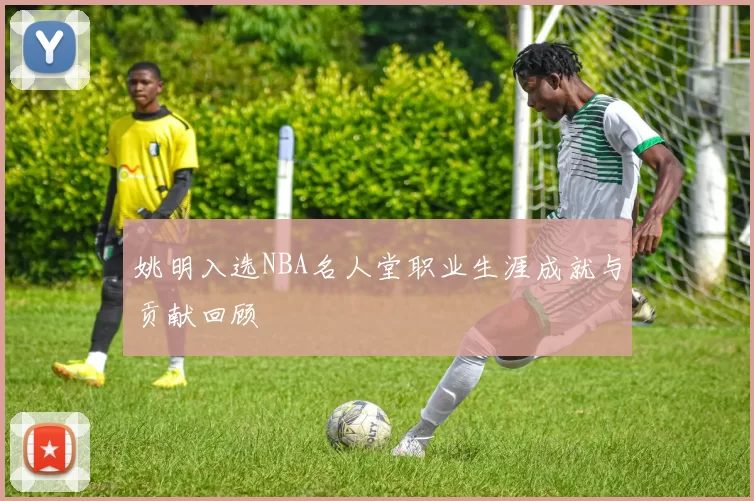 姚明入选NBA名人堂职业生涯成就与贡献回顾